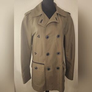 Men's H.E. Light Brown Trench Coat - US M/EUR L